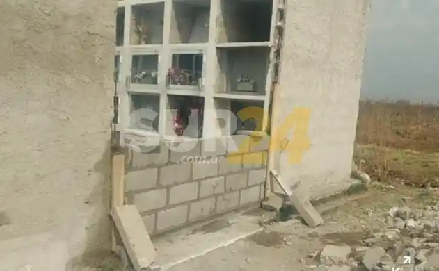 Rufino: se robaron una pared del Cementerio Municipal