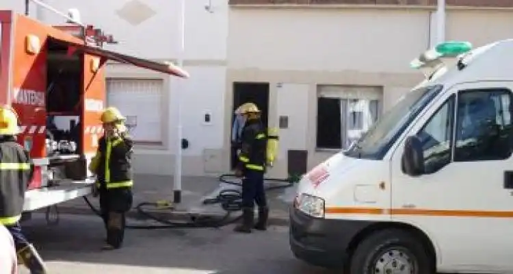 Incendio en una vivienda