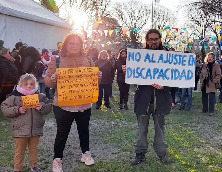 Repudio al ajuste en la atención a la discapacidad