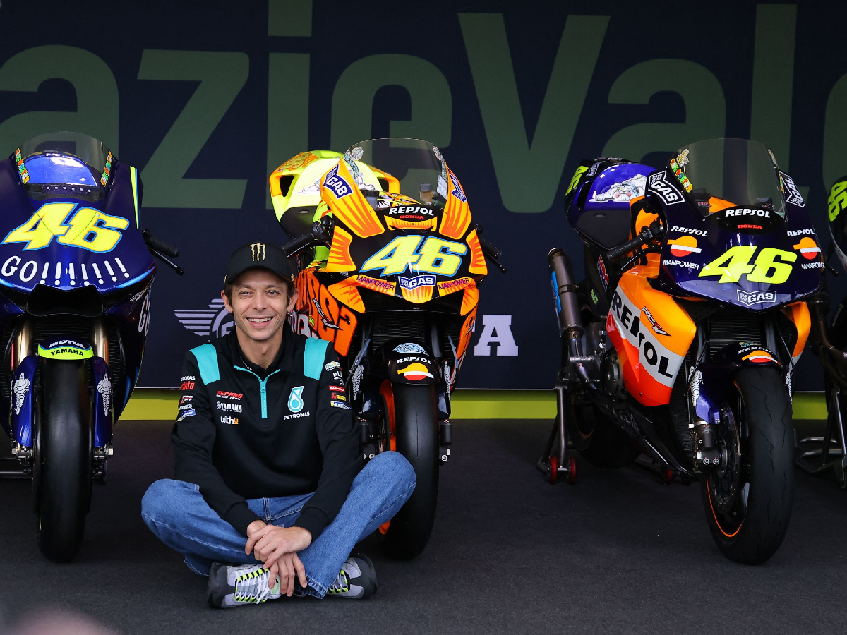 MotoGP: se retirará el número 46 de Valentino Rossi