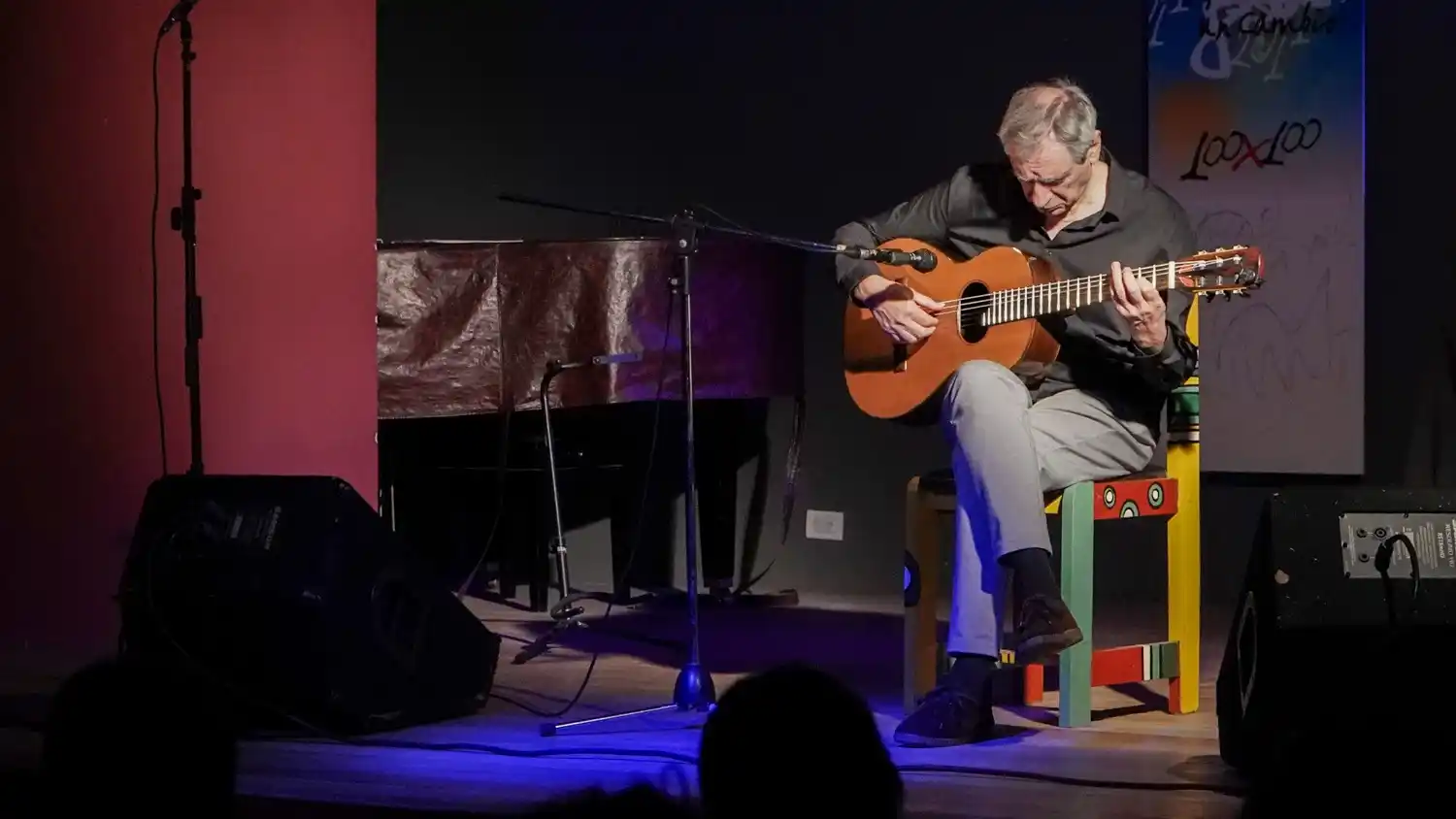 Guitarra íntima. Juan Falú cautivó con su espectáculo