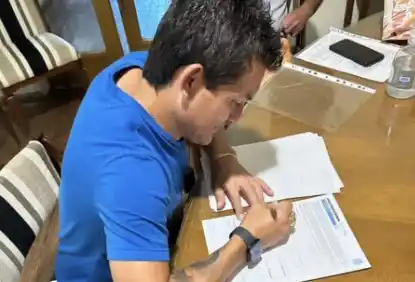 Video: Central Córdoba presentó al Pulga Rodríguez como su nuevo refuerzo