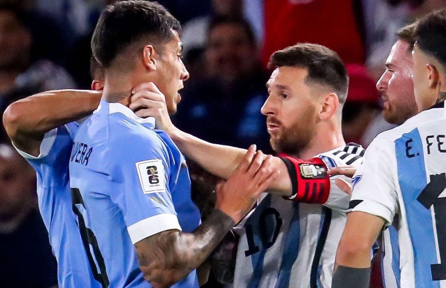 ¡A PUNTA DE PUÑETAZOS E INSULTOS! Brasil y Argentina se lucieron, pero de otra forma, en las eliminatorias del mundial de fútbol 2026
