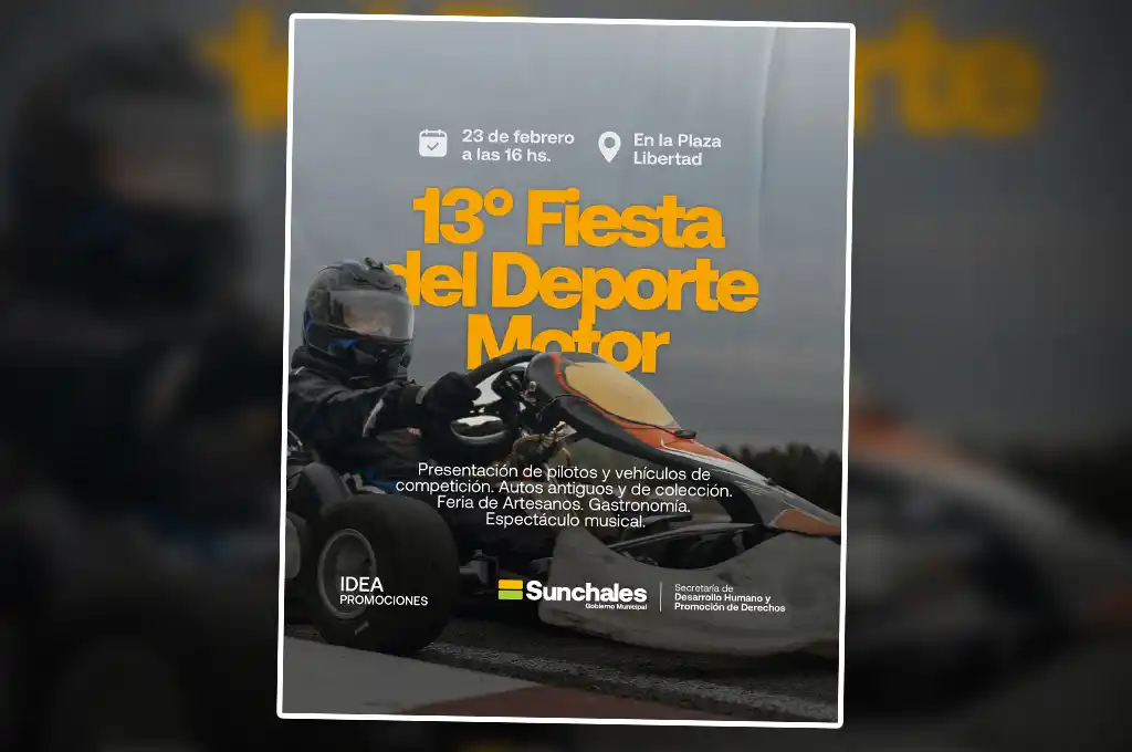 Sunchales se prepara para la 13° Fiesta del Deporte Motor