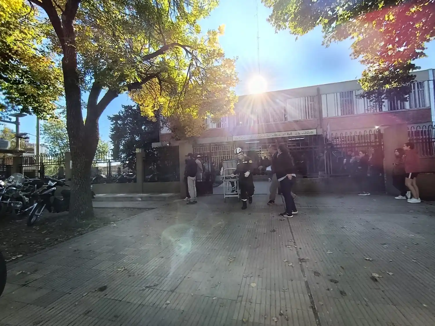 Bomberos atendieron al menor.