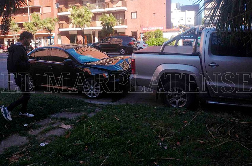 Choque y corte en avenida Independencia