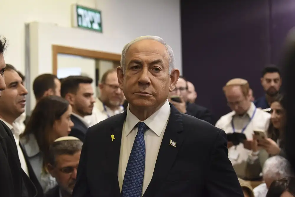 Benjamin Netanyahu.