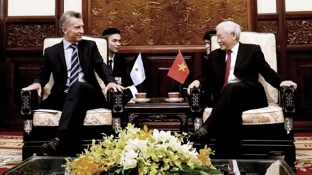 Argentina y Vietnam acordaron seguir trabajando para una asociación integral