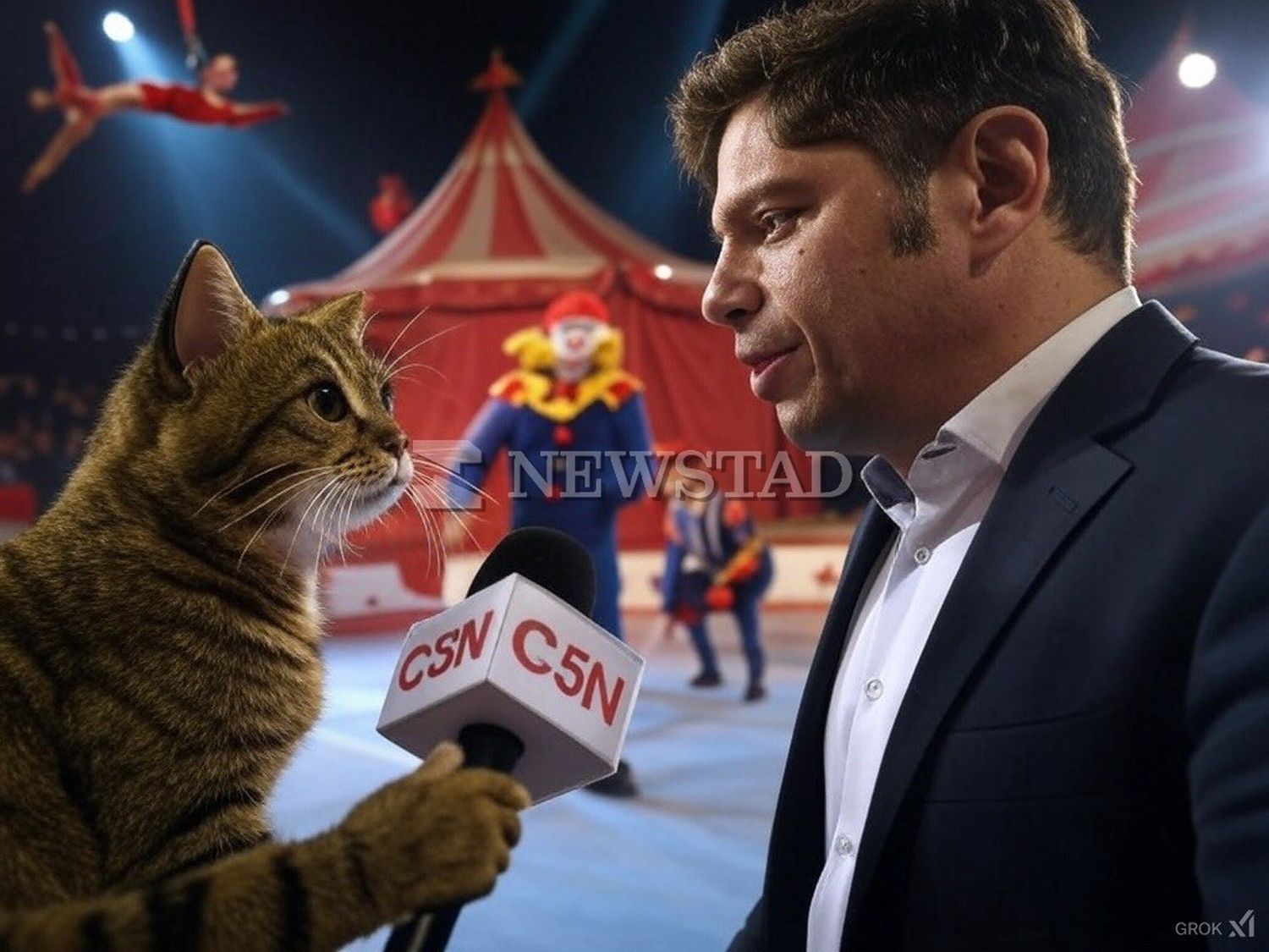Kicillof: entre la amnesia, el circo de C5N y el posible final de su proyecto político
