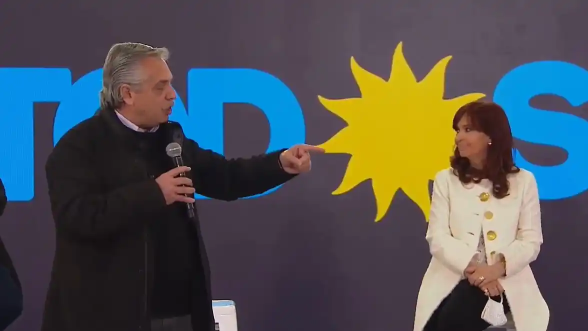 Alberto dijo que "es difícil hablar después de Cristina" y fustigó a Macri: "Nos endeudó y ahora nos dice como arreglarlo"