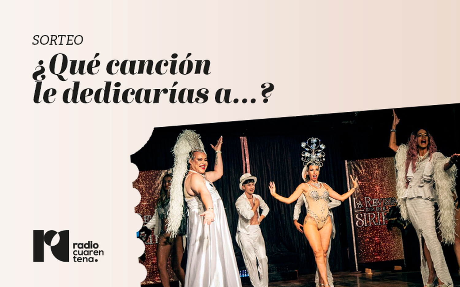 Sorteo: ¿qué canción le dedicarías a…?