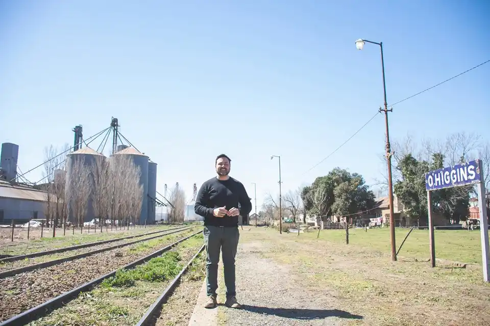Tren Junín – Retiro: Intendente de Chacabuco celebró nueva parada en O'Higgins