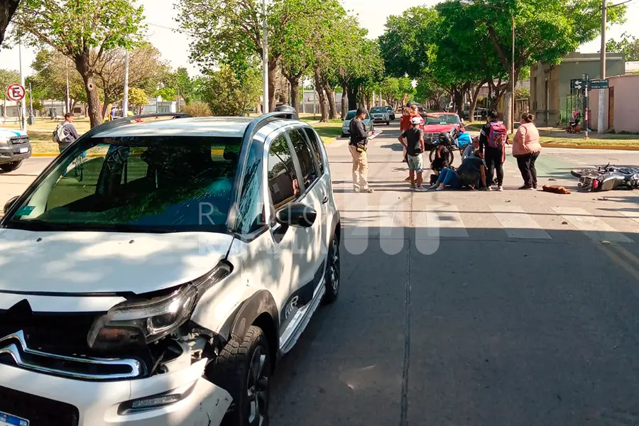 Accidente en bo. Italia: una mujer sufrió un fuerte golpe en la cabeza y debió ser hospitalizada