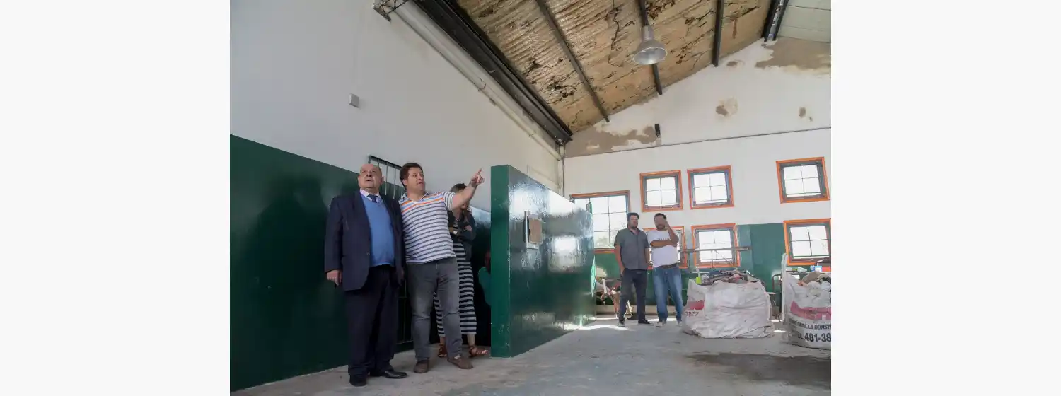 Continúan los trabajos de refacción en la Escuela Secundaria 58