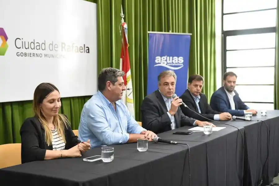 Más de 5 mil vecinos de Rafaela contarán con servicio de agua potable