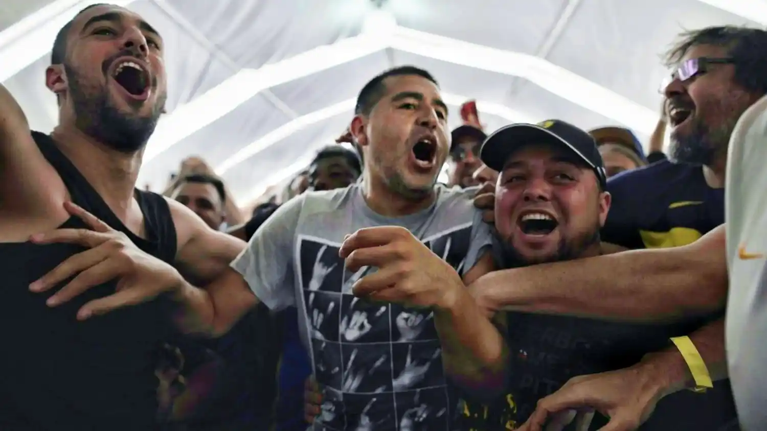 Riquelme, poco después de votar.