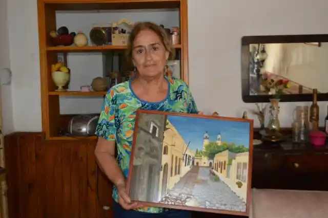 Lucila Hereñú: "Me gusta pintar paisajes"