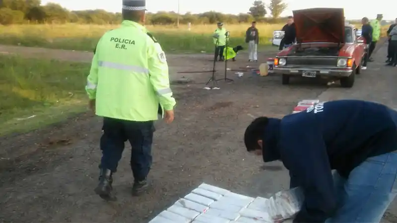 Vuelven a encontrar droga en las rutas entrerrianas