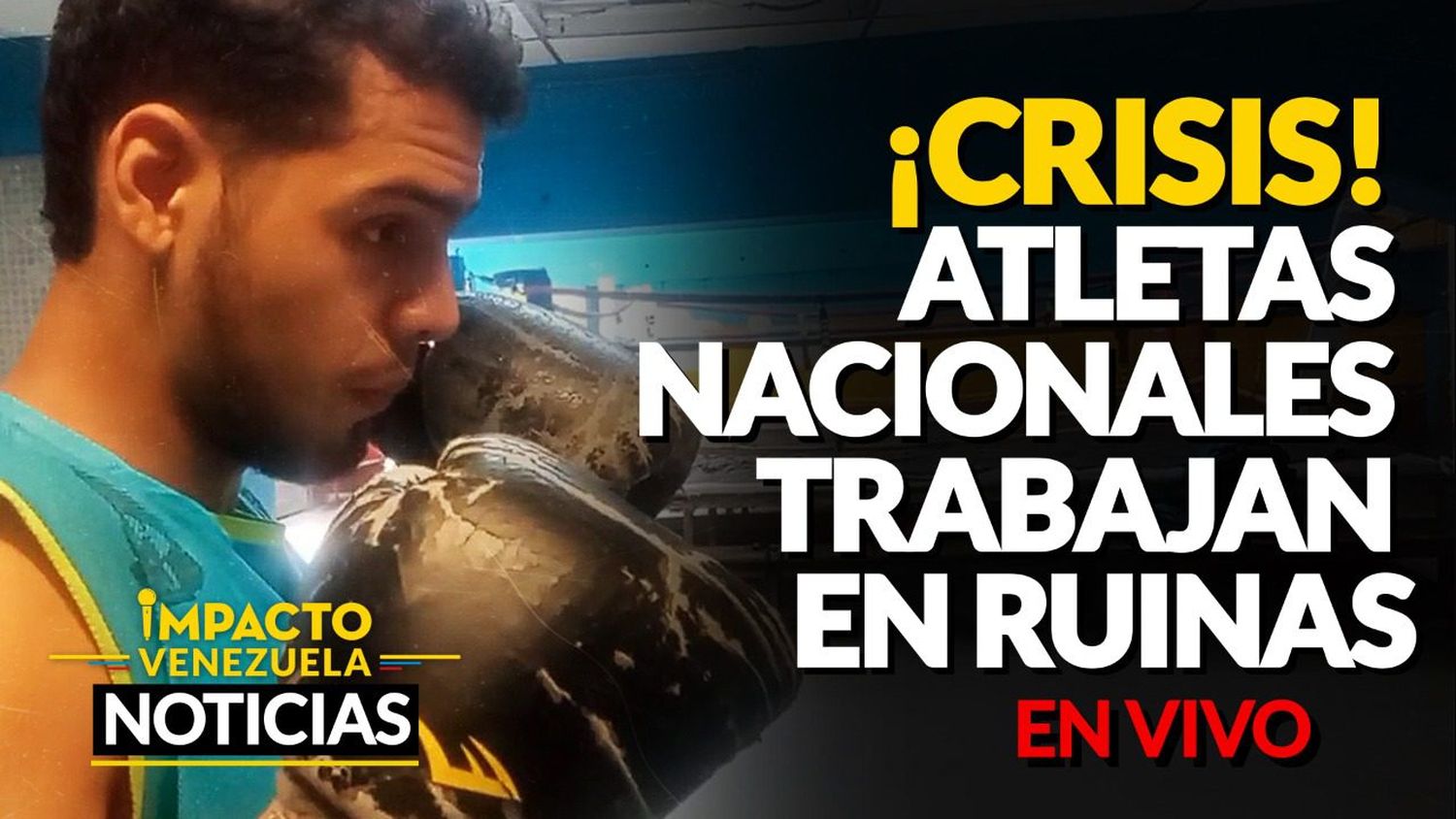 ¡CRISIS! Atletas nacionales trabajan en ruinas VIDEO – IMPACTO VENEZUELA