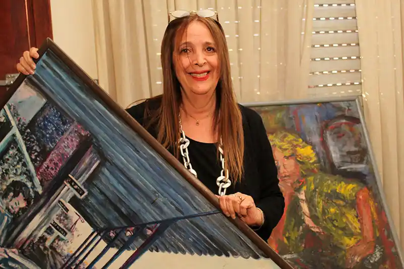 “El arte hace que uno olvide  los problemas cotidianos”