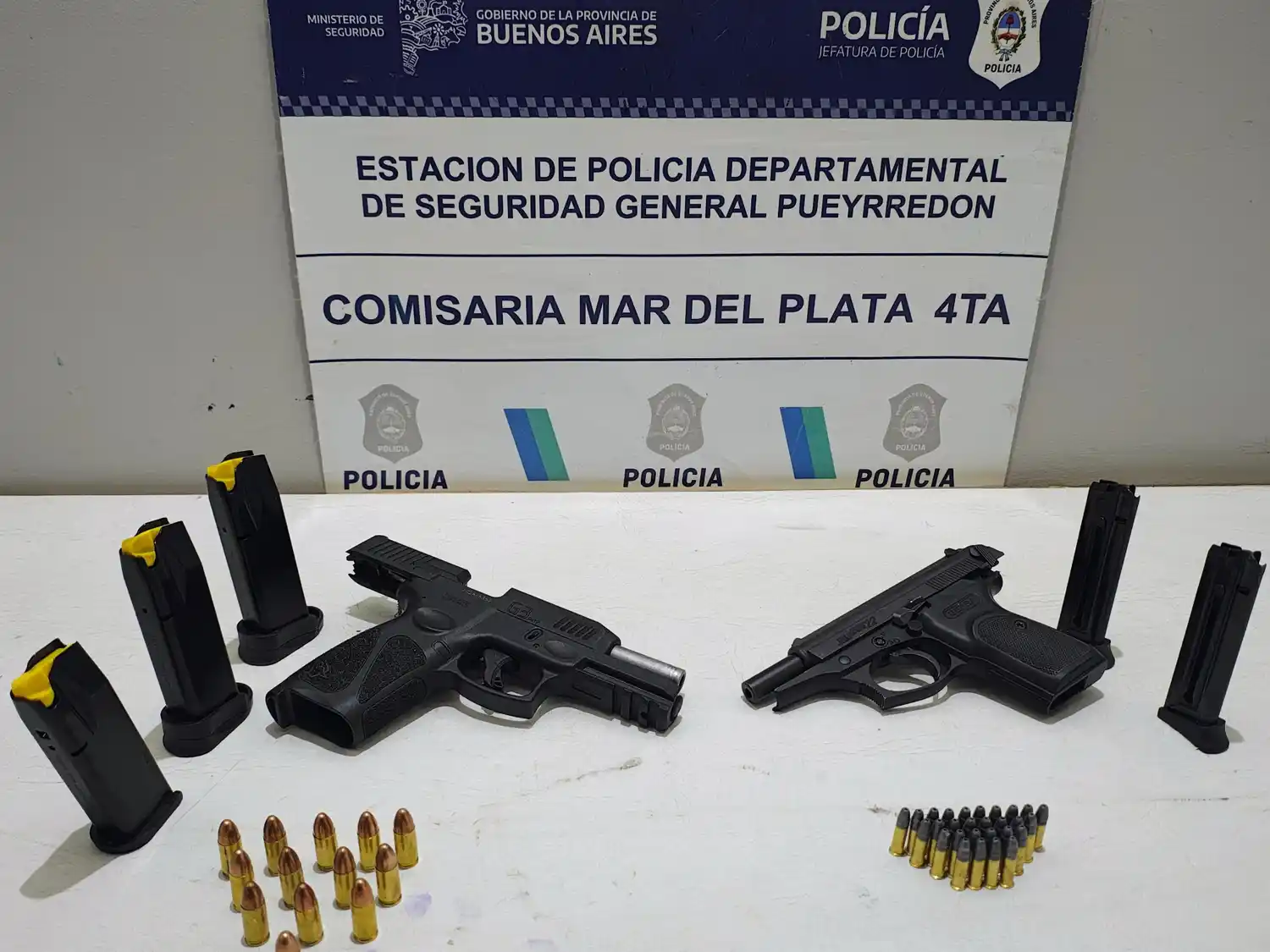 Allanamiento de urgencia en Mar del Plata: secuestraron dos armas de fuego tras un llamado al 911
