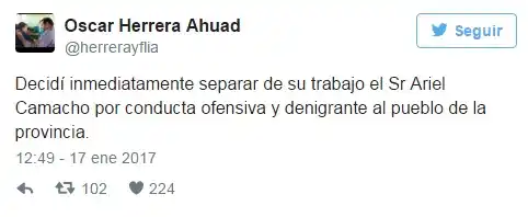 Funcionario compró un auto de alta gama "con plata de los impuestos" y lo echaron