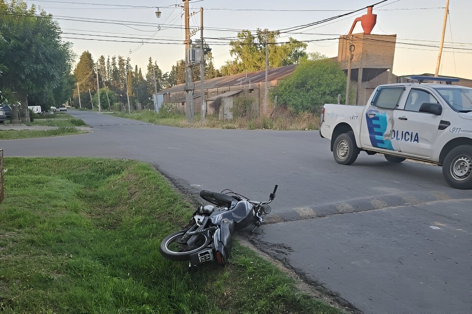 El accidente ocurrió este miércoles por la madrugada.