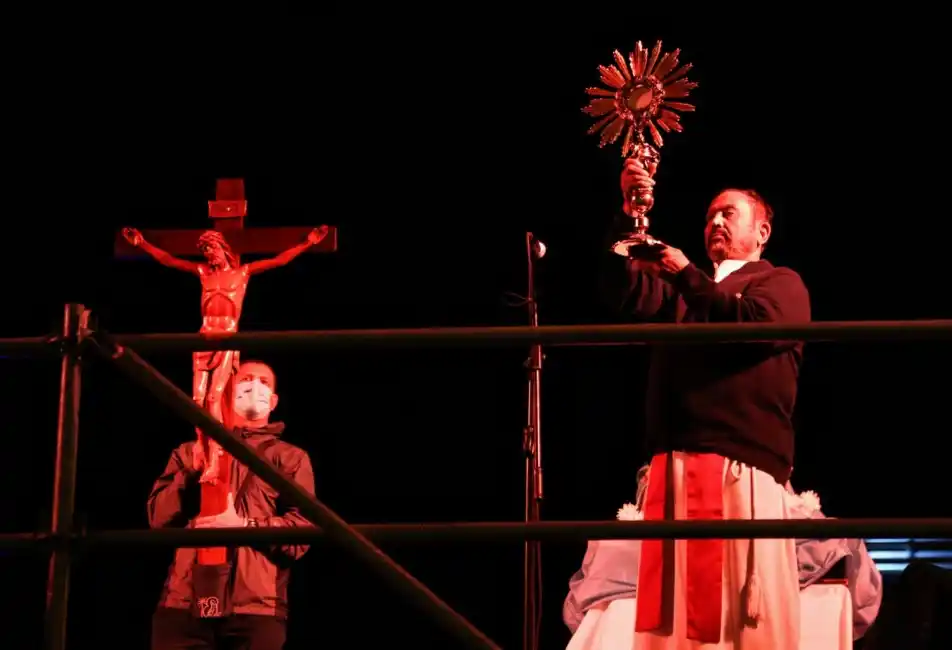 El Padre Ignacio rezó «por nuestra ciudad, por seguridad y justicia»