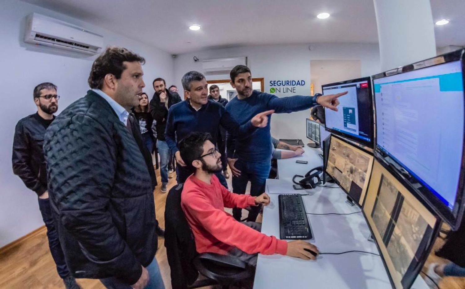 Zabaleta recibió al candidato a intendente de Tres de Febrero, Juan Debandi, quien visitó Hurlingham