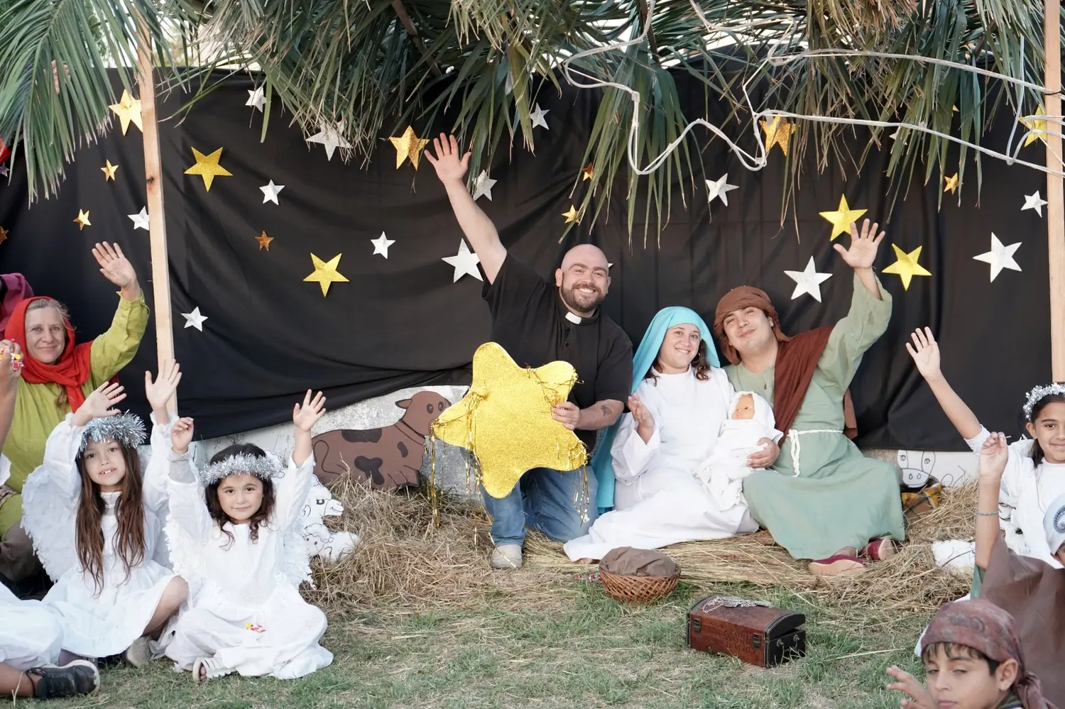 Pesebre viviente. Un anticipo de la Navidad