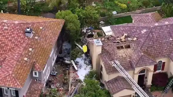 OTRO ACCIDENTE AÉREO en EE. UU.: avioneta se estrelló en California y causa dos muertos