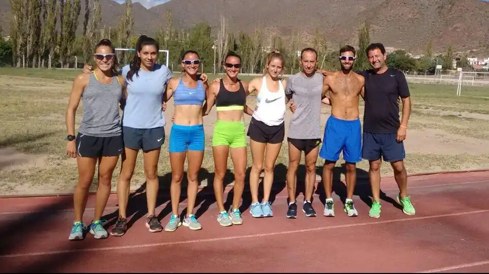 Los atletas marplatenses se preparan en Cachi