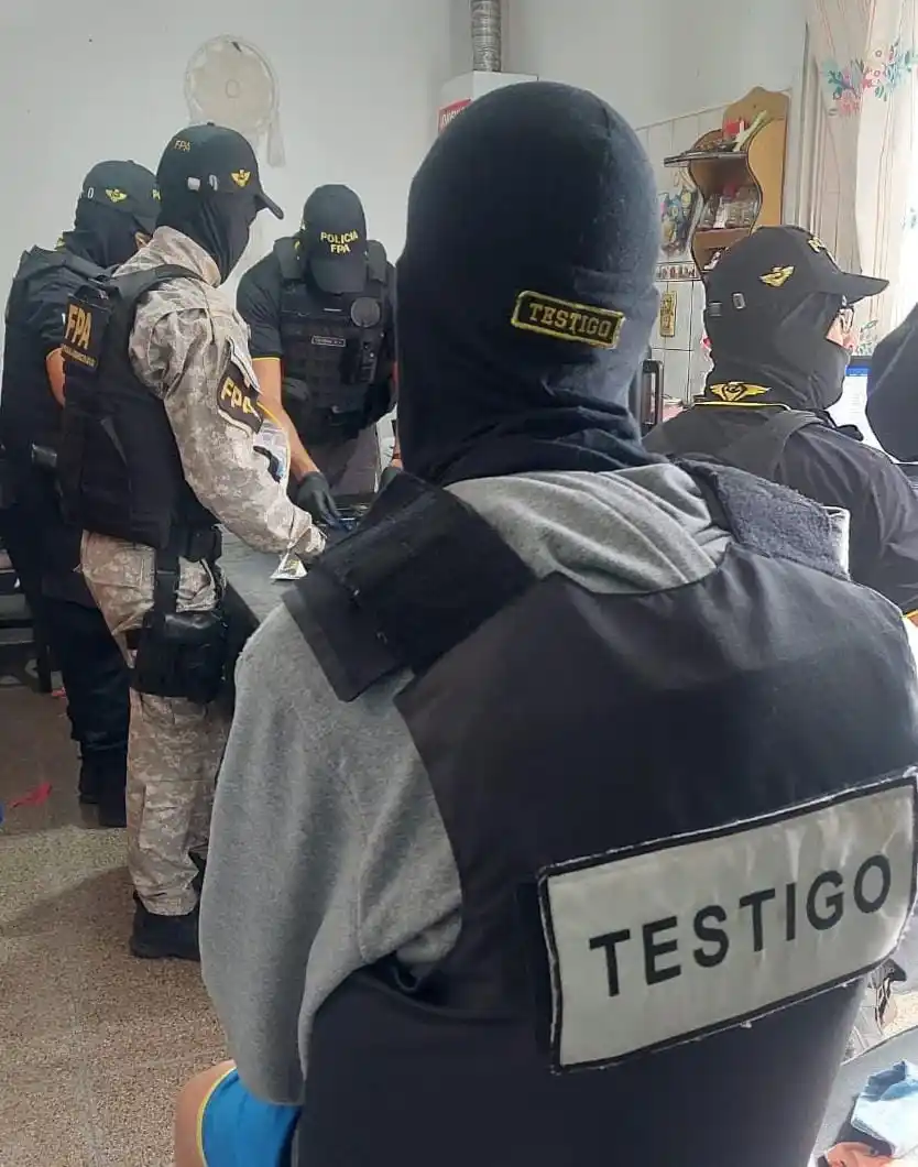 La mujer fue detenida durante un allanamiento en La Florida.