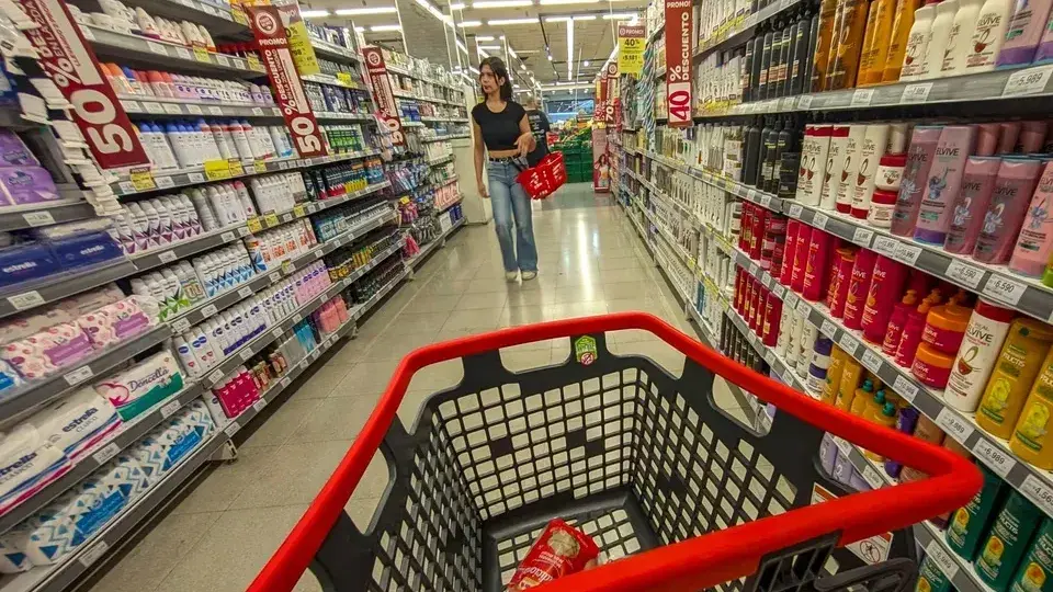 La inflación de abril fue de 2,6%.