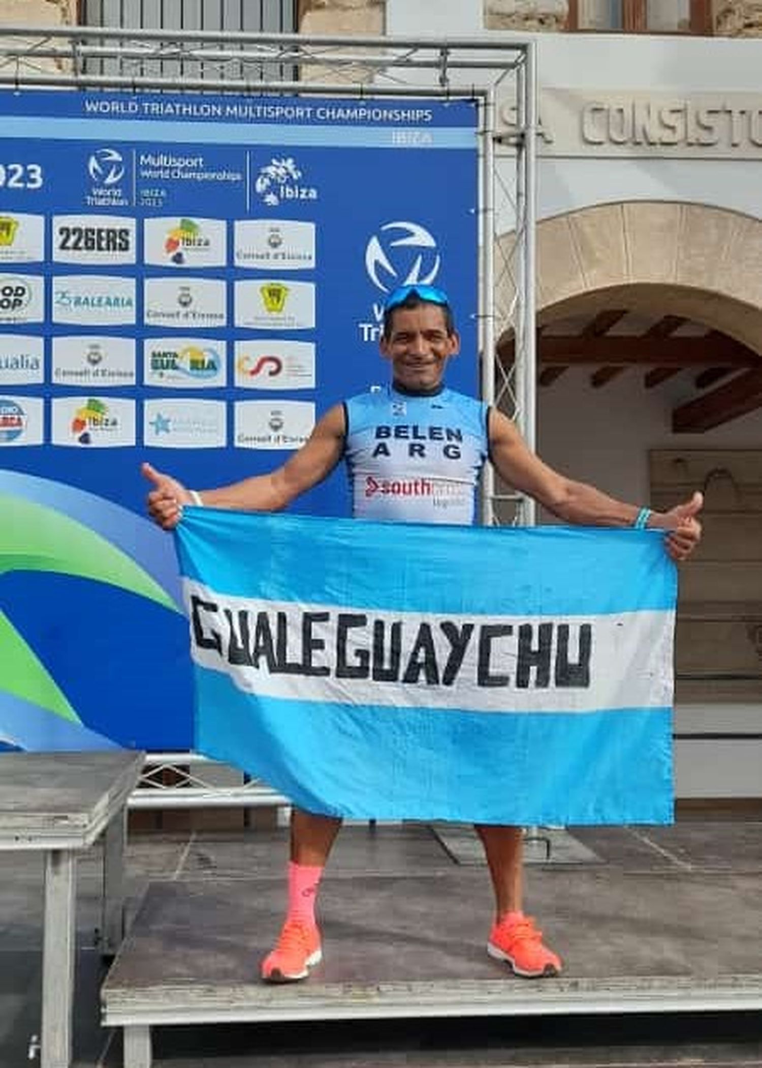 Alejandro Belén completó su participación en el Mundial de Ibiza con un 11° puesto