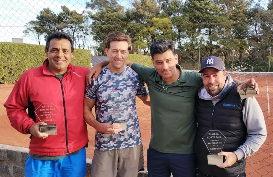 Dario Acosta y Bernardo Amilcar campeones en tenis