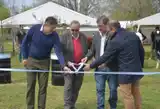 Usandizaga, Lunghi, Meli y Berlari inauguran la Expotan del Bicentenario.