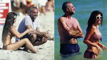 Loly Antoniale y su abuelito se fueron de viaje