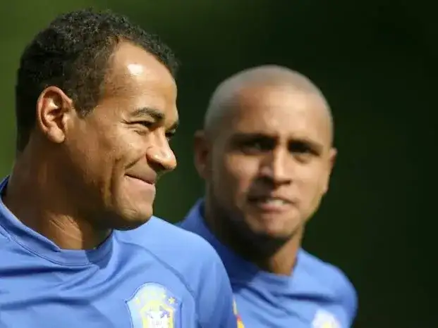Cafú y Roberto Carlos