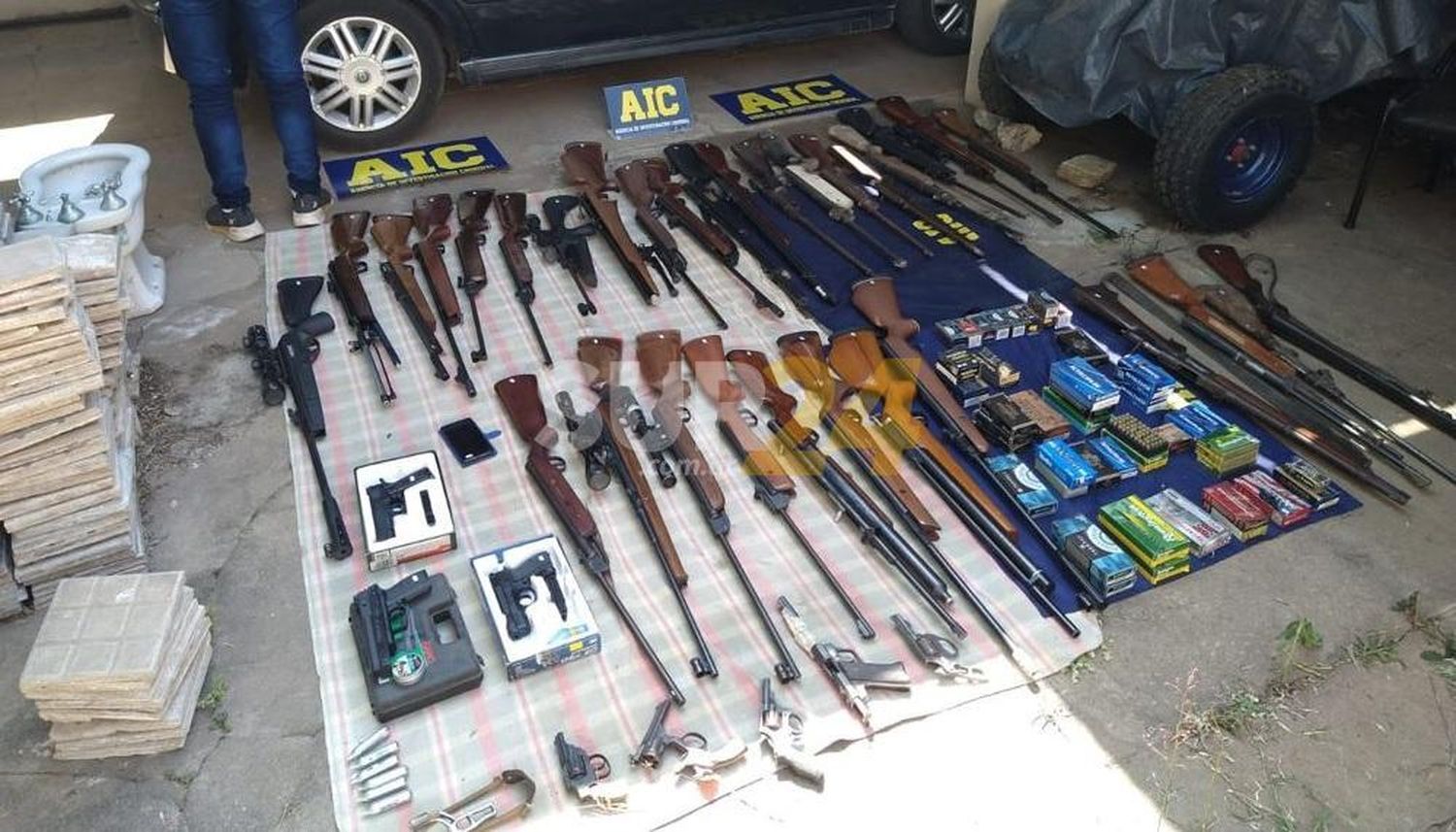 Casilda: detuvieron al “loco de las pistolas”