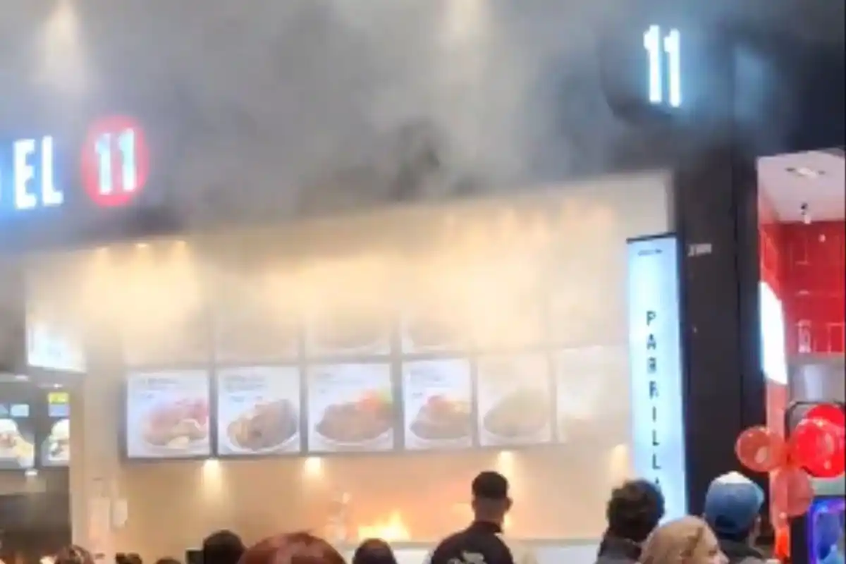 Las imágenes que circularon en redes sociales