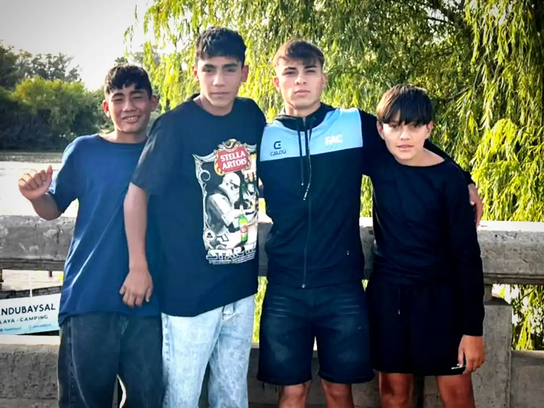 Los canoístas de Las Canaletas forman parte de la concentración nacional de la FAC. PH: agencia.