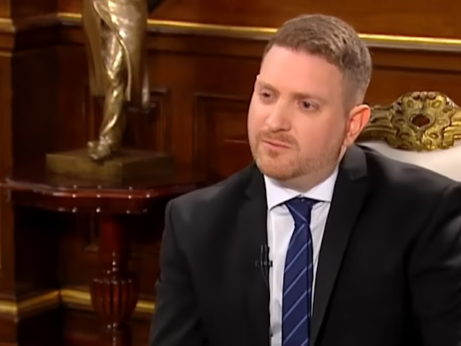 Jonatan Viale habló en TN sobre las repercusiones de la entrevista con Milei tras el criptogate. Foto: Captura de pantalla de TV