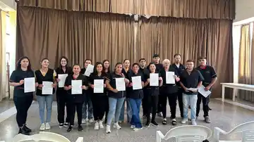 Villaguay incorporó nuevos profesionales matriculados en peluquería y barbería