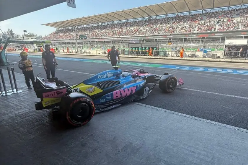 Colapinto clasificó último y largará desde el fondo en el Gran Premio de México
