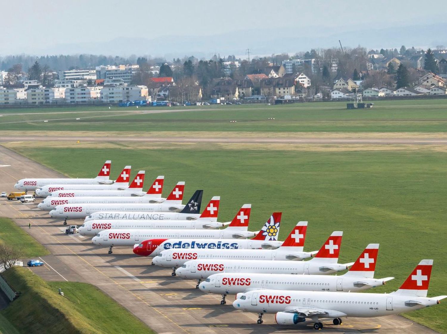 [Fotogalería] Pájaros en tierra: La aviación comercial, parada en todo el mundo