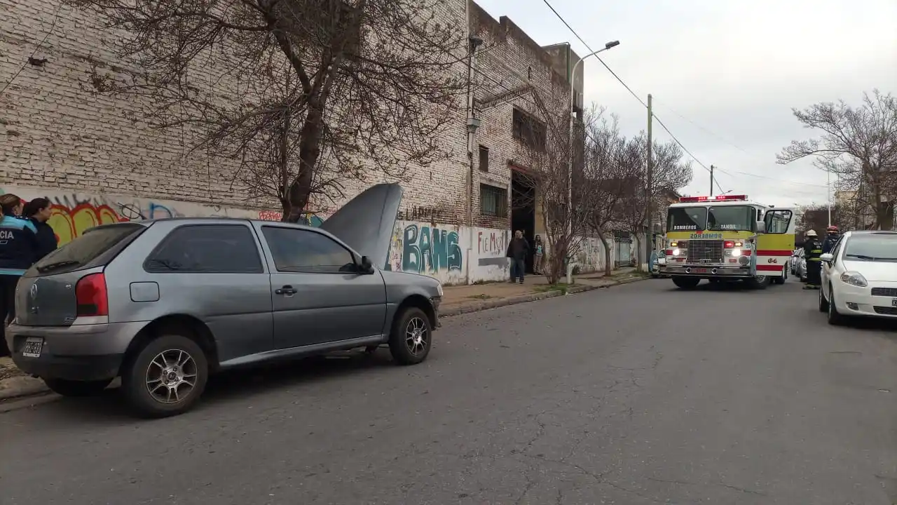 Lo llevaban en contramano y chocó contra un árbol