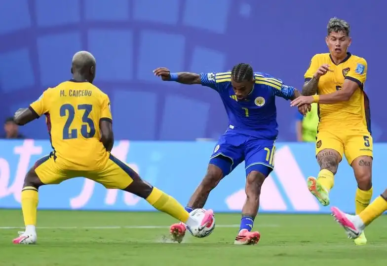 Curazao le arranco un empate 0-0 a Ecuador. Foto: Agencia NA (Xinhua/Du Yu)