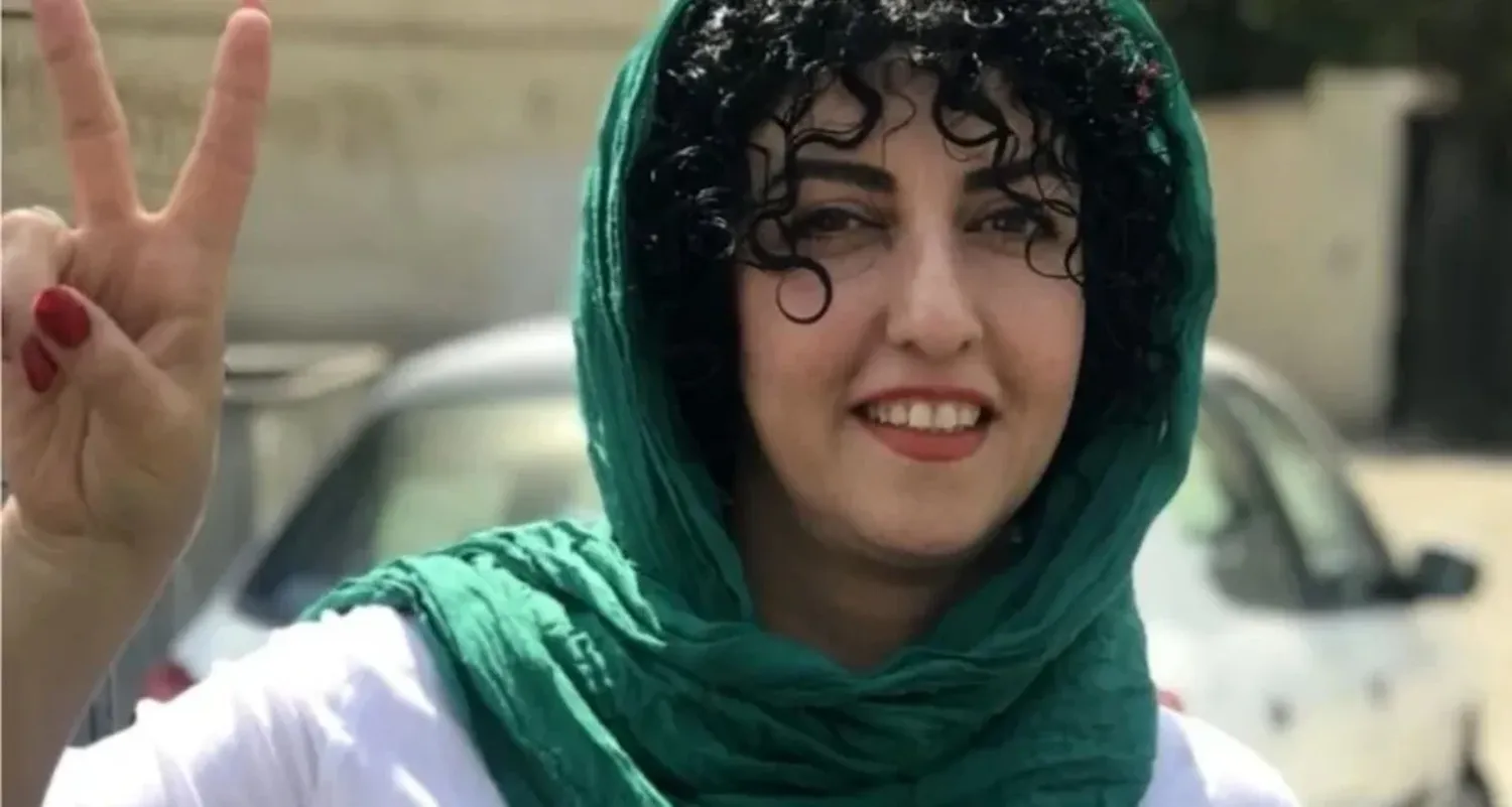 Nacida en 1972, periodista y madre de gemelos adolescentes, Mohammadi fue arrestada en 13 ocasiones. Créditos: Télam