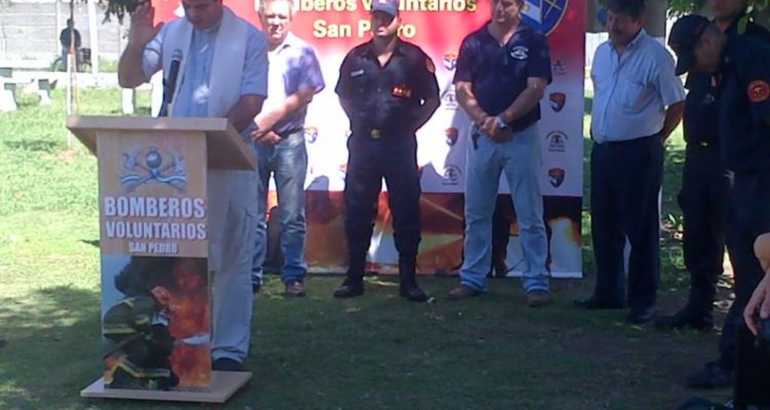 Presentaron la nueva sirena de bomberos